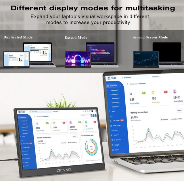 Monitor portátil de 14 pulgadas