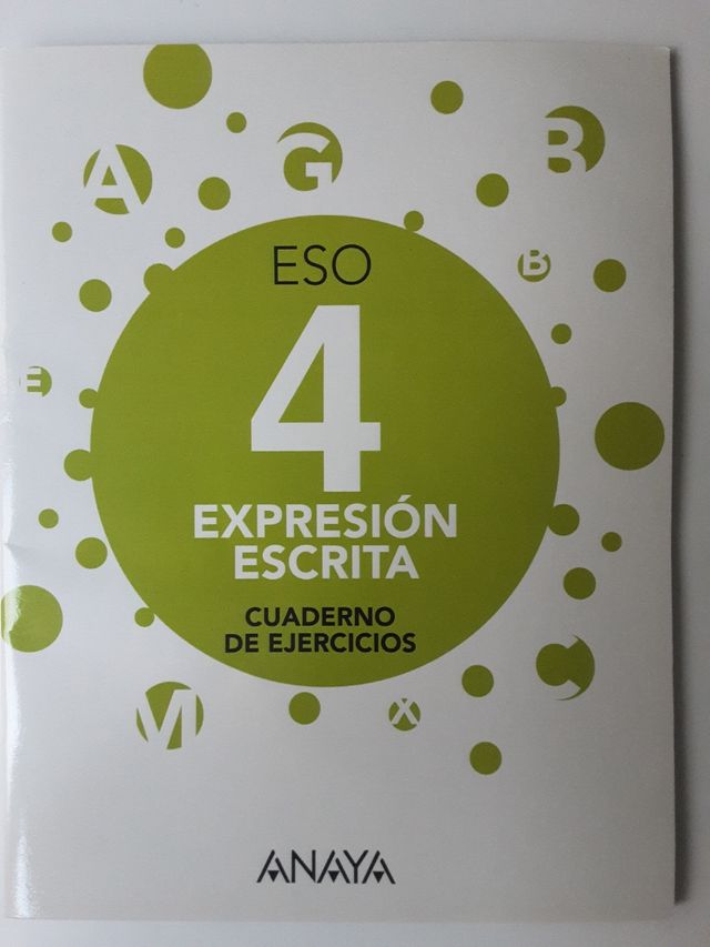 Expresión escrita 4 ESO ANAYA