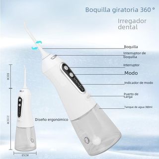 Irrigador Dental Portatil. nuevo sin abrir