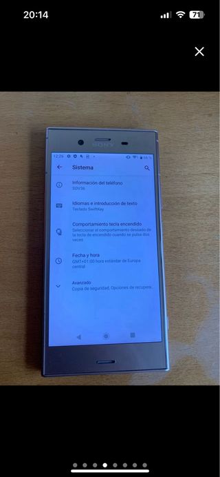 Sony xz1 rosa 