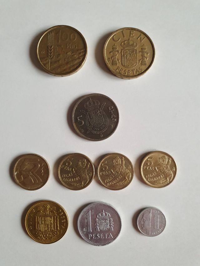 Lote de monedas de España y otros paises