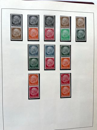 Álbum Alemania Sellos Altos Valores