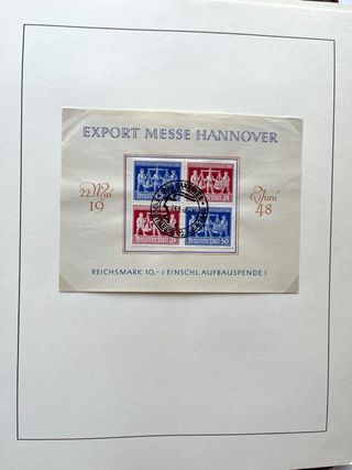 Álbum Alemania Sellos Altos Valores