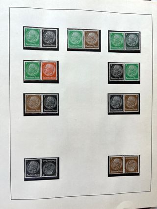 Álbum Alemania Sellos Altos Valores