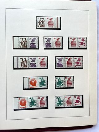 Álbum Alemania Sellos Altos Valores