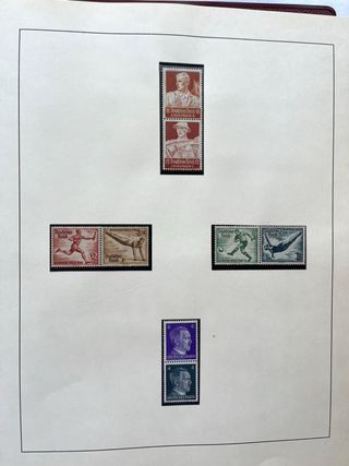 Álbum Alemania Sellos Altos Valores