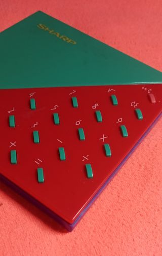 Calcolatrice Solare Vintage Sharp WN-30 Japan 1987