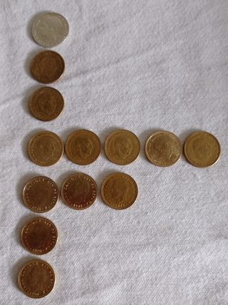 Billetes y monedas antiguos