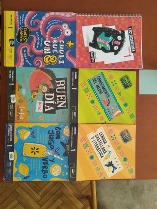 Libros primero de primaria. Editorial edelvives