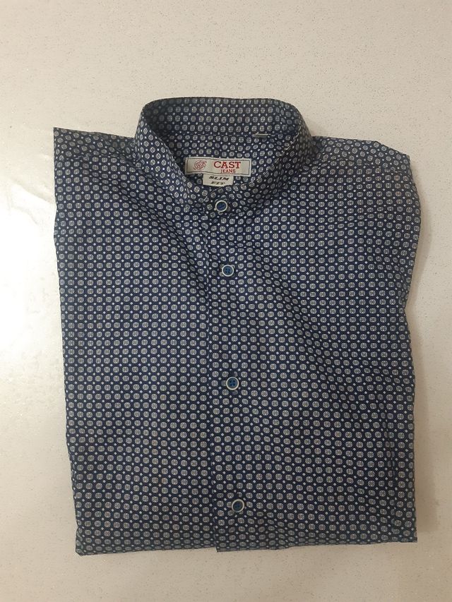 Camicia collo coreano tg M ( slim fit )