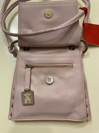 Bolso bandolera de piel