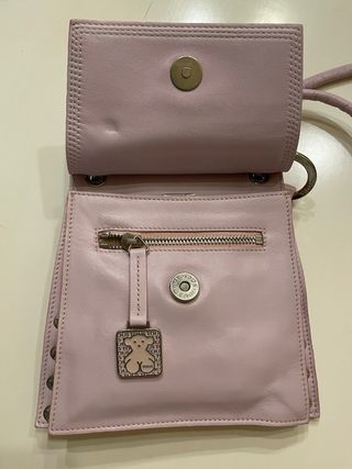 Bolso bandolera de piel