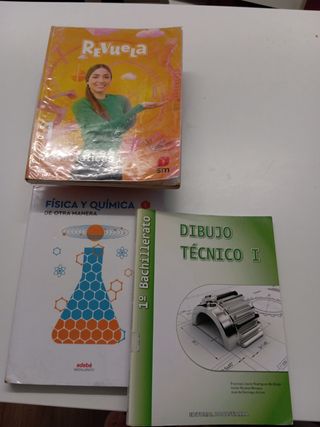 Lote libros 1°bachillerato ciencias
