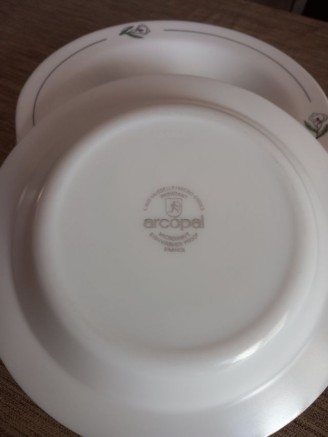 Servizio piatti arcopal