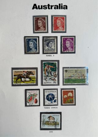 400 SELLOS DE ASIA Y OCEANÍA