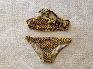 Bikini bandeau estampado de ORIOL.P. Talla XS-S