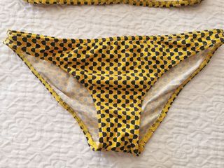 Bikini bandeau estampado de ORIOL.P. Talla XS-S