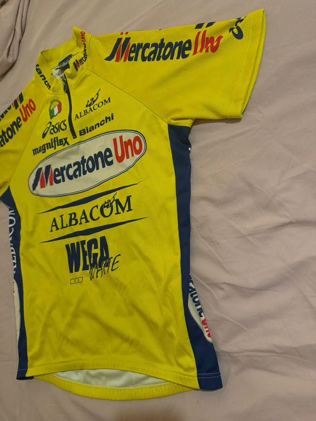Maillot mercatone uno albacom Marco Pantani
