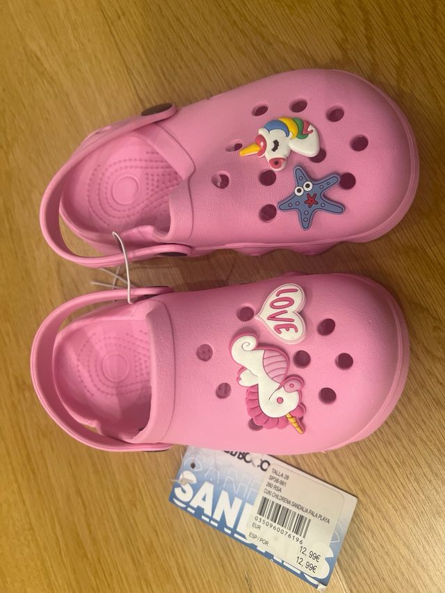 Sandalias playa niña Nicoboco