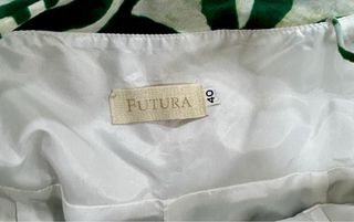 Vestido largo vuelo estampado