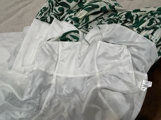 Vestido largo vuelo estampado