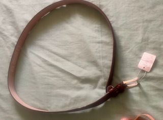 Cinturón de piel hombre