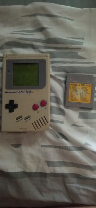 Gameboy clasica con juegos