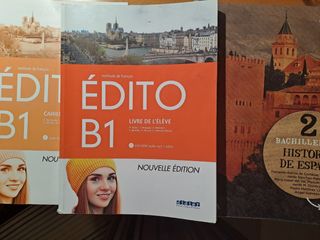 Libros 2 bachillerato Edito b1.francés
