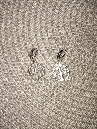 Pendientes árbol de la vida