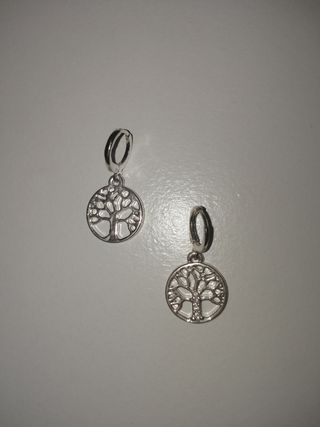 Pendientes árbol de la vida