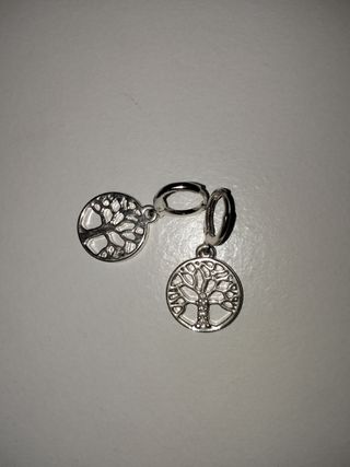 Pendientes árbol de la vida