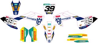Kit pegatinas husqvarna