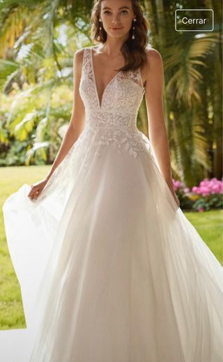 Vestido novia Adriana Alier HERA