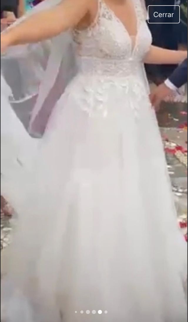 Vestido novia Adriana Alier HERA