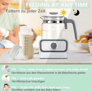 Calienta Biberones Instantáneo