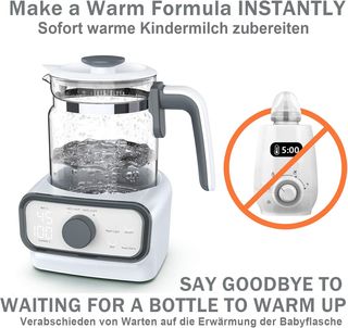 Calienta Biberones Instantáneo