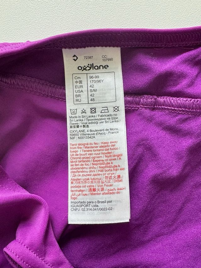 Costume intero da nuoto Oxylane