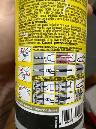 Ancorante chimico professionale