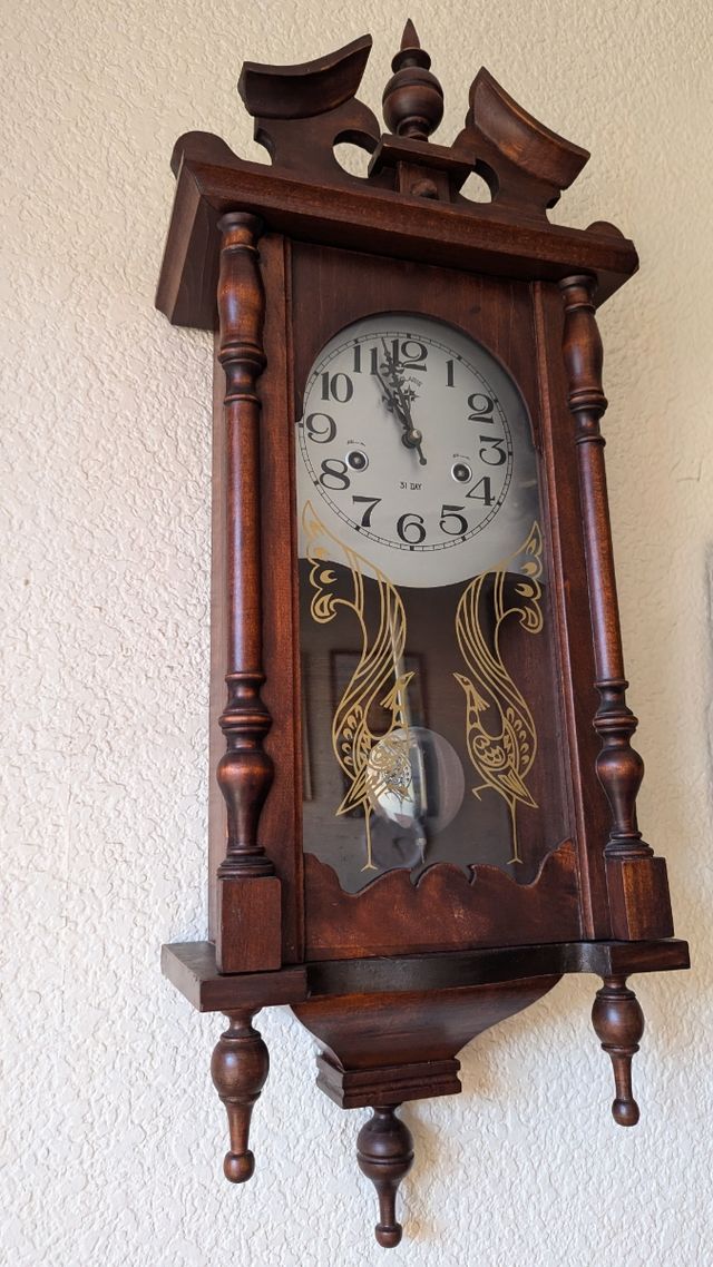 Reloj de pared vintage Polaris 31Day