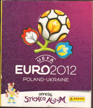 Album figurine panini Euro 2012 completo