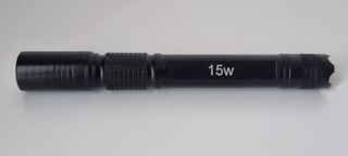 TORCIA PORTATILE 15W NERA TORCIA PER CAMPEGGIO