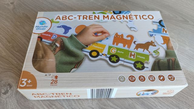 ABC TREN MAGNÉTICO (Montessori)