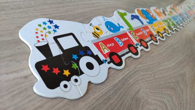 ABC TREN MAGNÉTICO (Montessori)