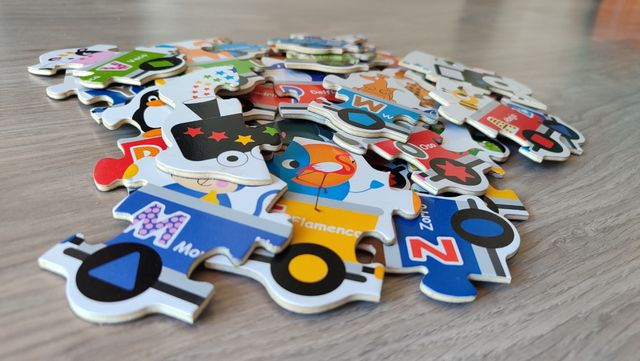 ABC TREN MAGNÉTICO (Montessori)