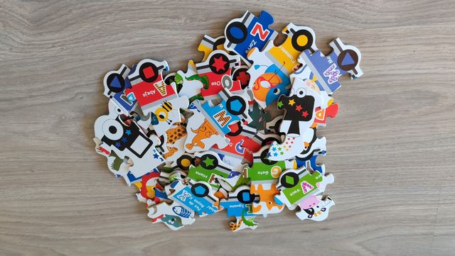 ABC TREN MAGNÉTICO (Montessori)