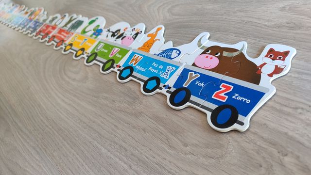 ABC TREN MAGNÉTICO (Montessori)