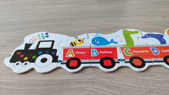 ABC TREN MAGNÉTICO (Montessori)