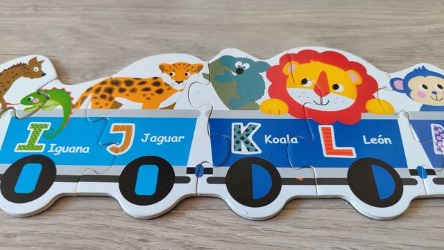 ABC TREN MAGNÉTICO (Montessori)