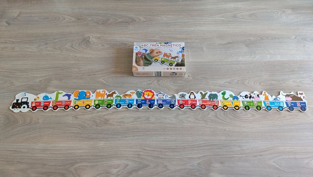 ABC TREN MAGNÉTICO (Montessori)