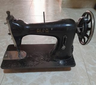 Máquina de coser antigua